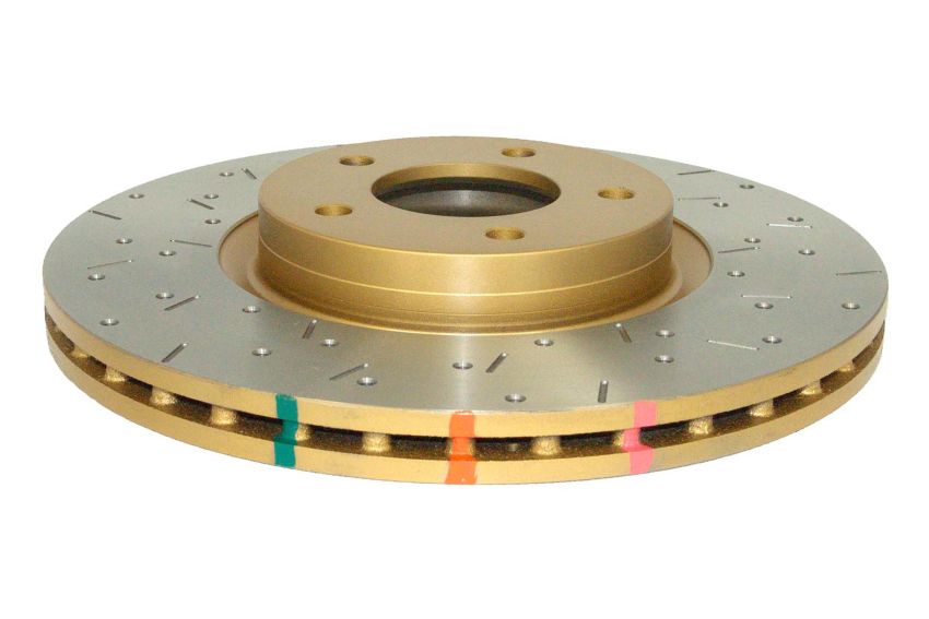 Disc Brakes Australia DBA42962XS Front 4000 Series XS Gold Brake Rotor