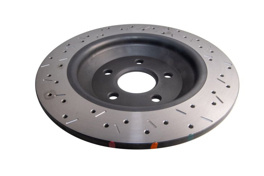 Disc Brakes Australia DBA42969BLKXS Rear 4000 Series XS Gold Brake Rotor