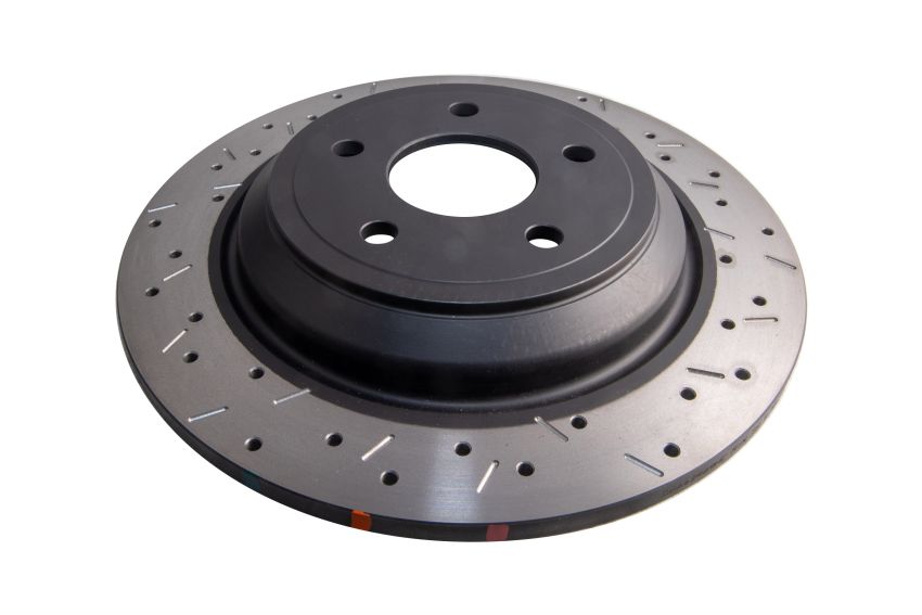 Disc Brakes Australia DBA42969BLKXS Rear 4000 Series XS Gold Brake Rotor