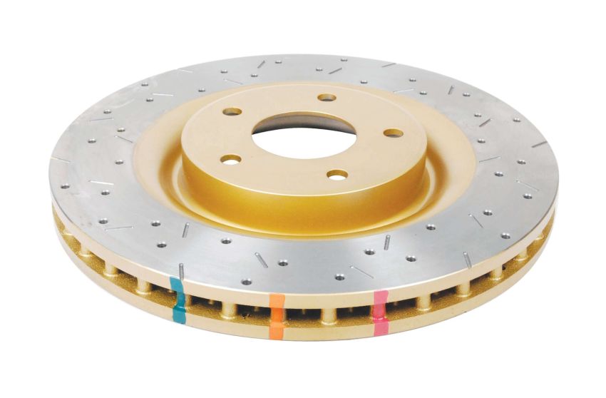 Disc Brakes Australia DBA42990XS Front 4000 Series XS Gold Brake Rotor