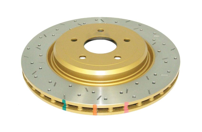 Disc Brakes Australia DBA42993XS Rear 4000 Series XS Gold Brake Rotor