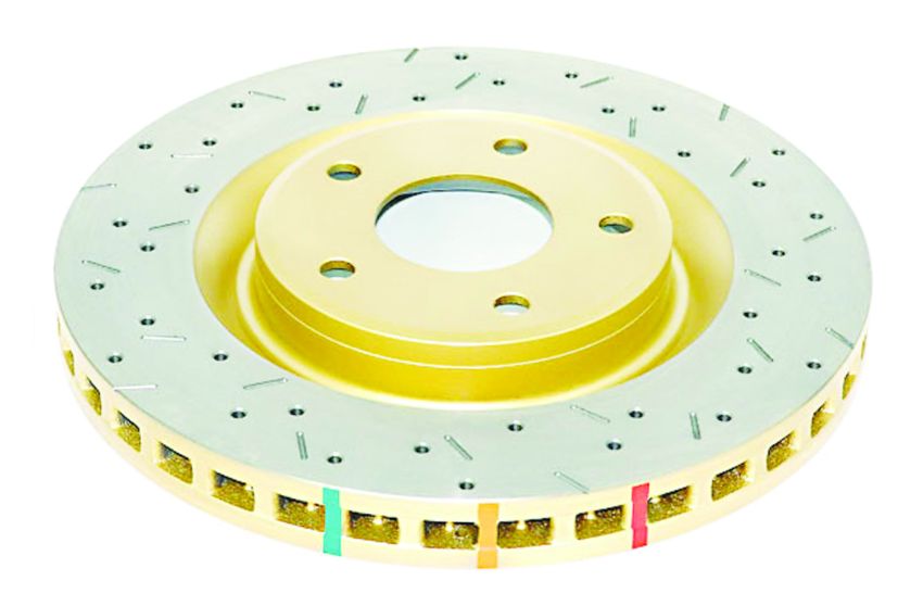 Disc Brakes Australia DBA42994XS Front 4000 Series XS Gold Brake Rotor