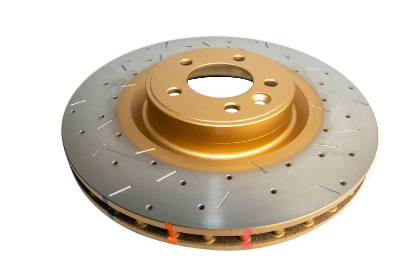 Disc Brakes Australia DBA43090XS Front 4000 Series XS Gold Brake Rotor