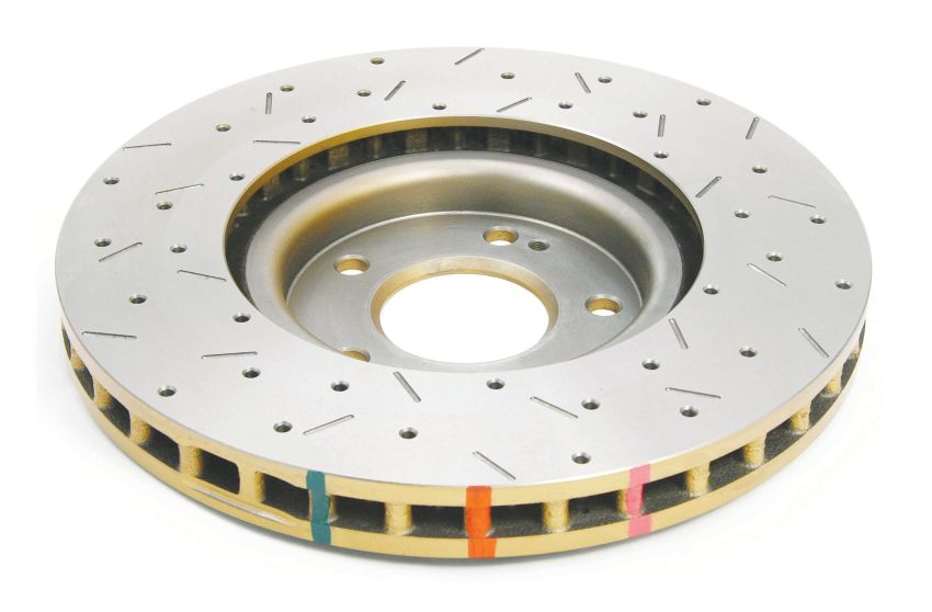 Disc Brakes Australia DBA4418XS Front 4000 Series XS Gold Brake Rotor