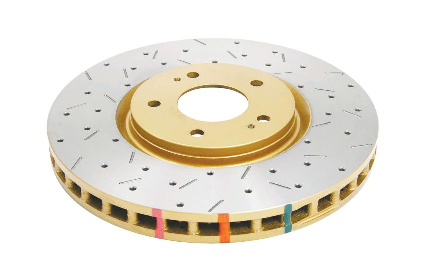 Disc Brakes Australia DBA4418XS Front 4000 Series XS Gold Brake Rotor