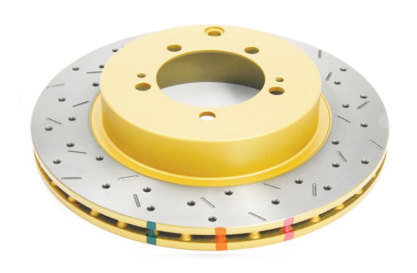 Disc Brakes Australia DBA4419XS Rear 4000 Series XS Gold Brake Rotor