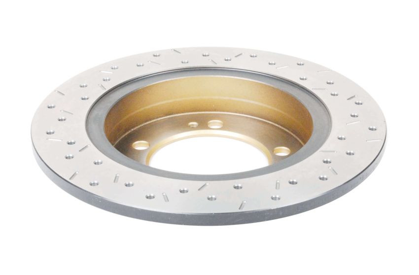 Disc Brakes Australia DBA4547XS Rear 4000 Series XS Gold Brake Rotor