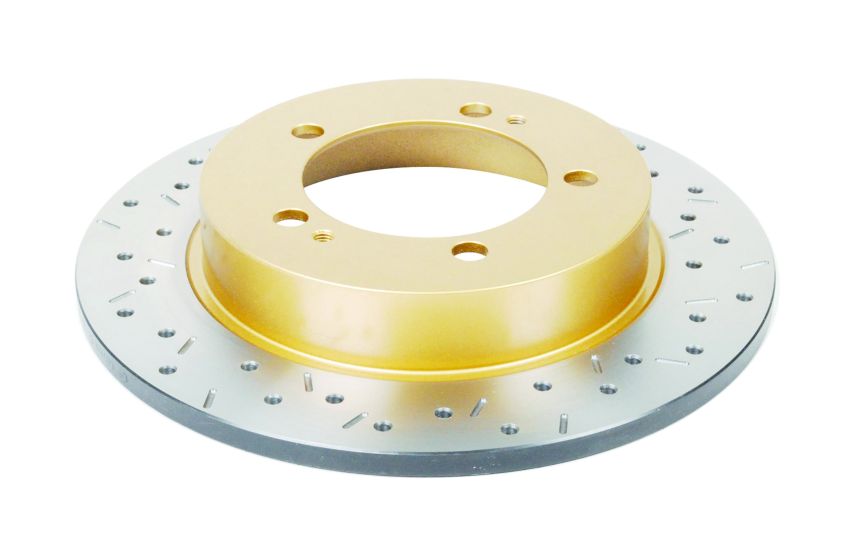 Disc Brakes Australia DBA4547XS Rear 4000 Series XS Gold Brake Rotor