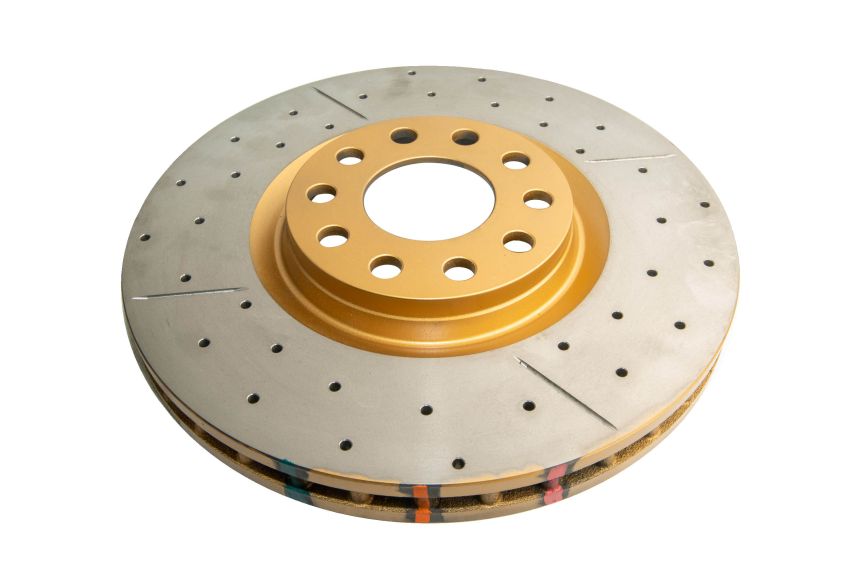 Disc Brakes Australia DBA4575X Front 4000 Series XS Gold Brake Rotor