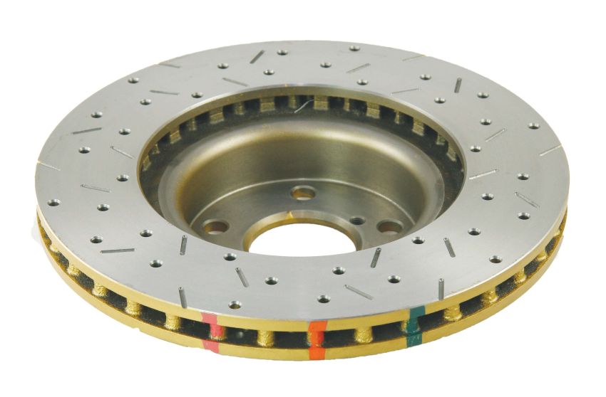 Disc Brakes Australia DBA4648XS Front 4000 Series XS Gold Brake Rotor