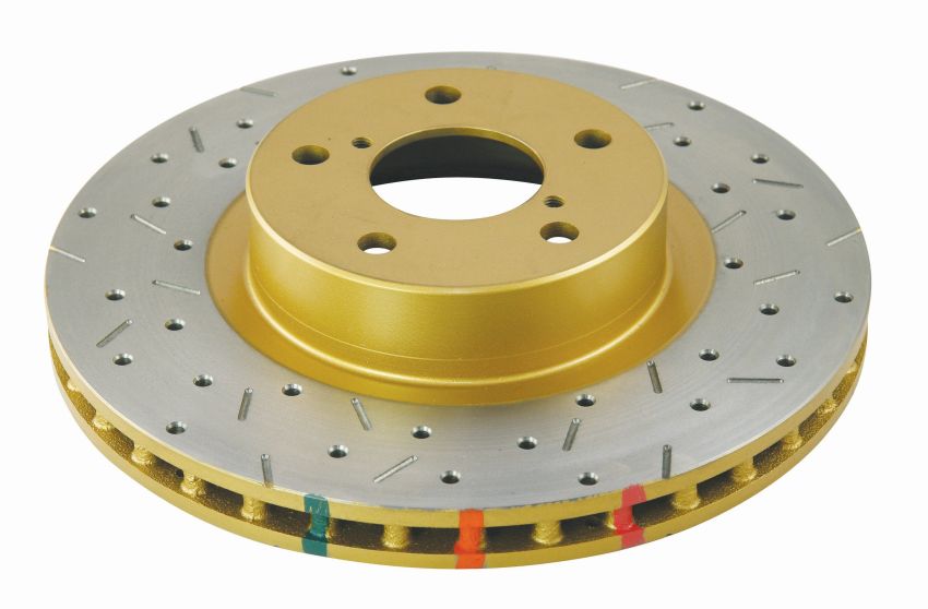 Disc Brakes Australia DBA4648XS Front 4000 Series XS Gold Brake Rotor