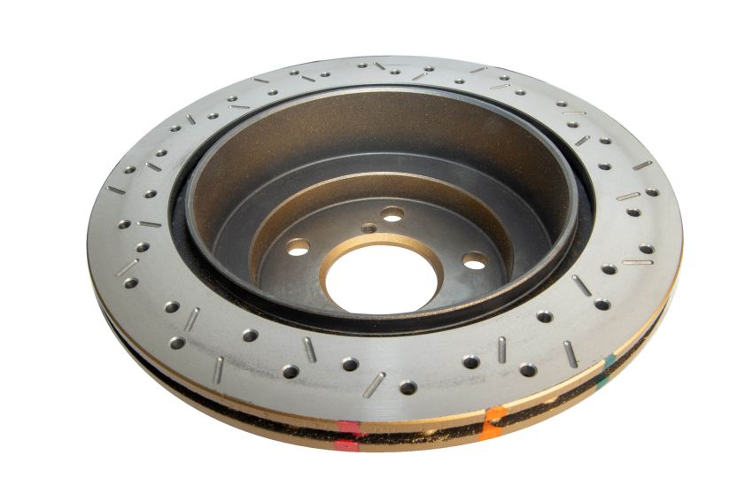 Disc Brakes Australia DBA4649XS Rear 4000 Series XS Gold Brake Rotor
