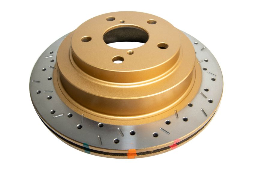 Disc Brakes Australia DBA4649XS Rear 4000 Series XS Gold Brake Rotor