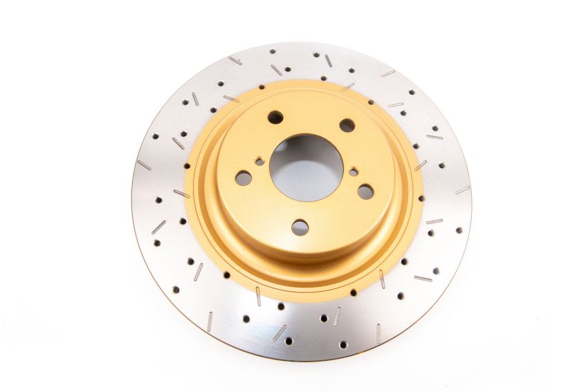 Disc Brakes Australia DBA4650XS Front 4000 Series XS Gold Brake Rotor