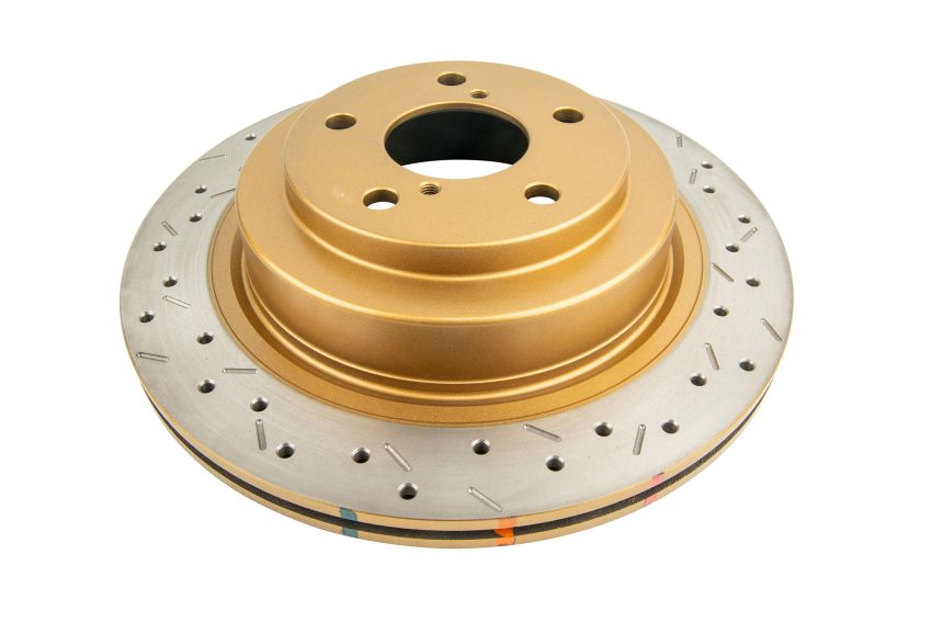 Disc Brakes Australia DBA4653XS Rear 4000 Series XS Gold Brake Rotor