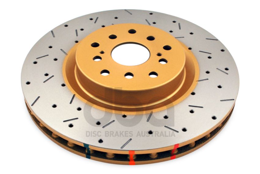 Disc Brakes Australia DBA4654XS10 Front 4000 Series XS Gold Brake Rotor