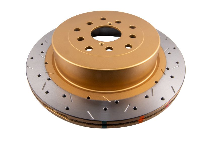 Disc Brakes Australia DBA4655XS10 Rear 4000 Series XS Gold Brake Rotor