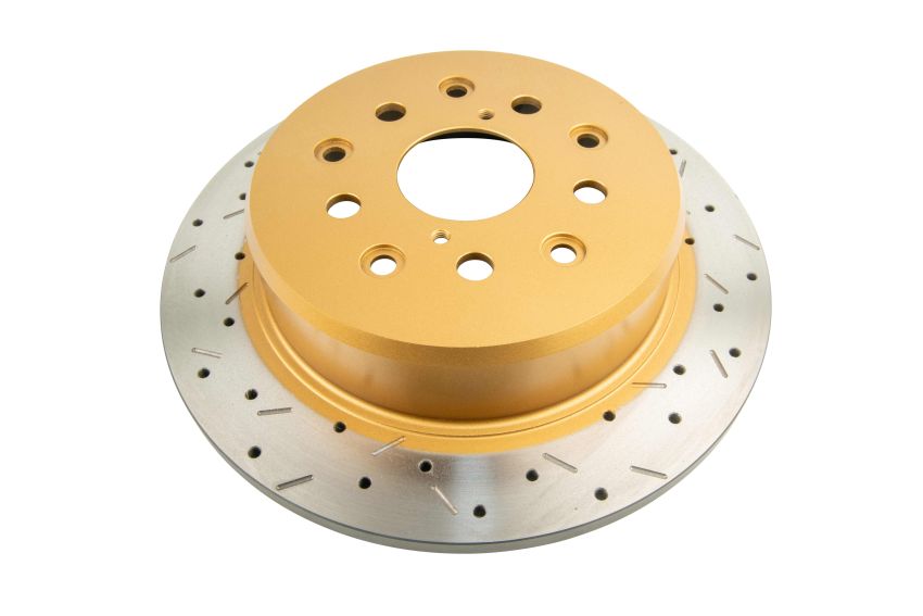 Disc Brakes Australia DBA4749XS Rear 4000 Series XS Gold Brake Rotor