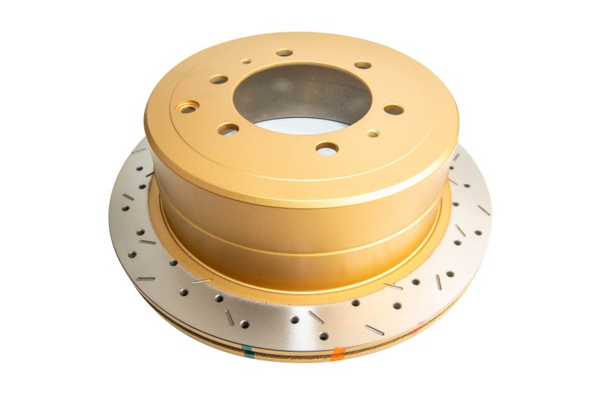 Disc Brakes Australia DBA4786XS Rear 4000 Series XS Gold Brake Rotor