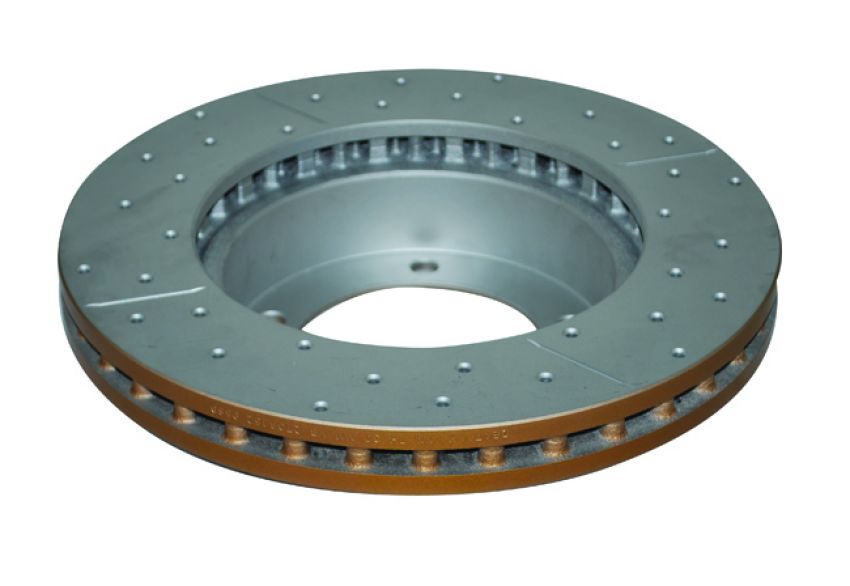 Disc Brakes Australia DBA4788XS Front 4000 Series XS Gold Brake Rotor