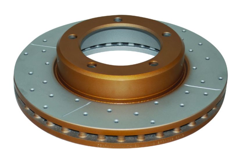 Disc Brakes Australia DBA4788XS Front 4000 Series XS Gold Brake Rotor
