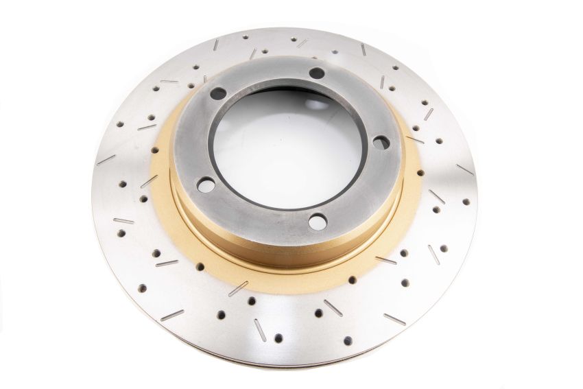 Disc Brakes Australia DBA4790XS Front 4000 Series XS Gold Brake Rotor