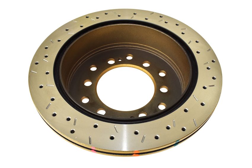 Disc Brakes Australia DBA4793XS Rear 4000 Series XS Gold Brake Rotor