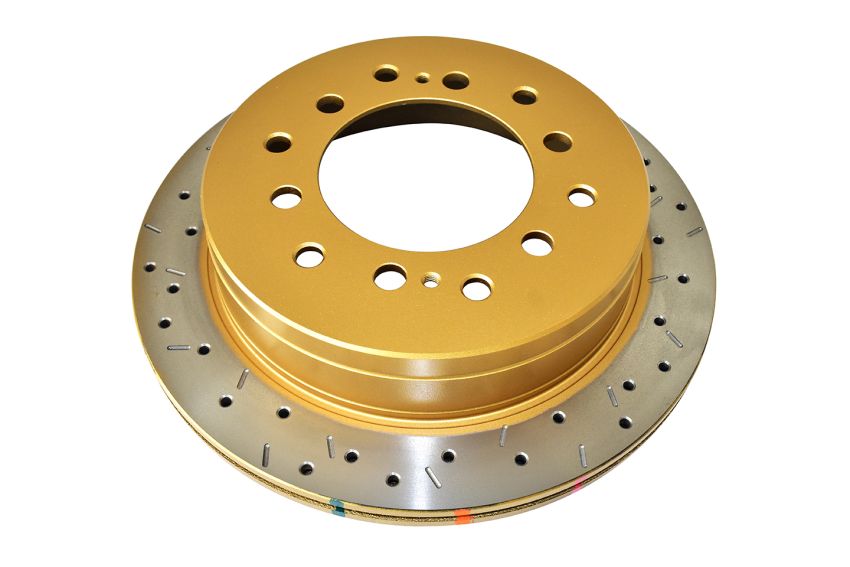 Disc Brakes Australia DBA4793XS Rear 4000 Series XS Gold Brake Rotor