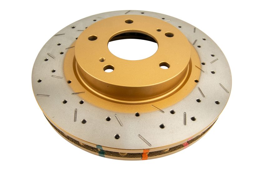 Disc Brakes Australia DBA4909XS Front 4000 Series XS Gold Brake Rotor