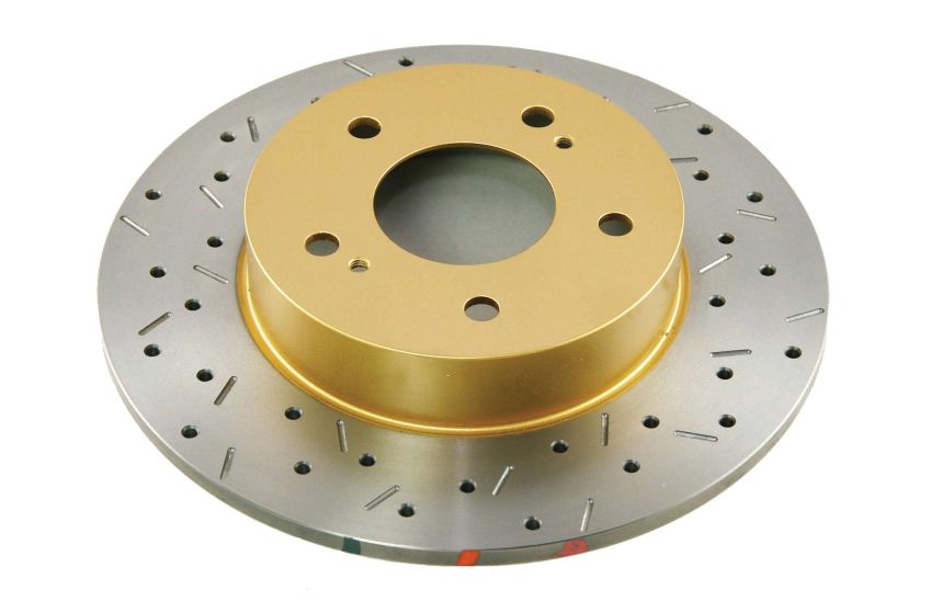 Disc Brakes Australia DBA4915XS Rear 4000 Series XS Gold Brake Rotor