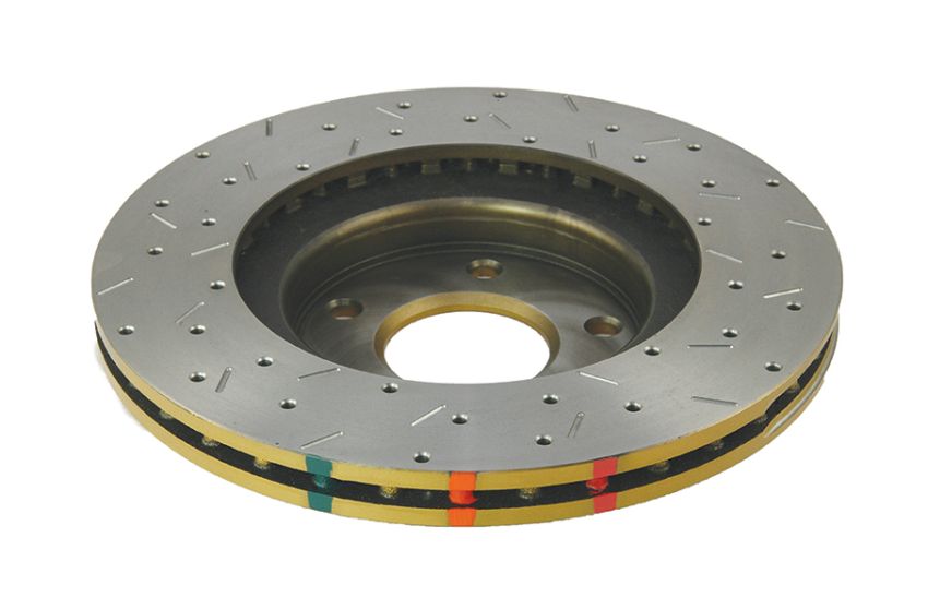 Disc Brakes Australia DBA4954XS Front 4000 Series XS Gold Brake Rotor