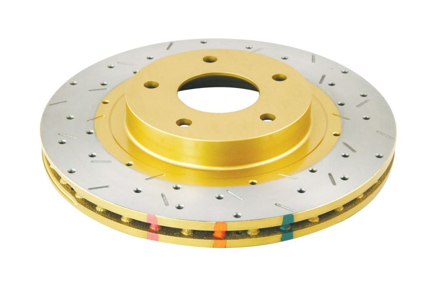 Disc Brakes Australia DBA4954XS Front 4000 Series XS Gold Brake Rotor