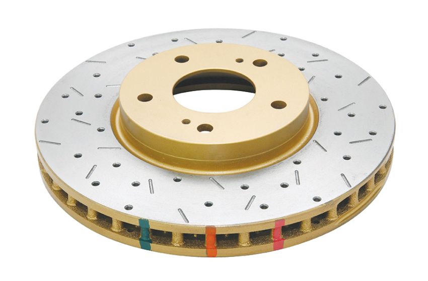 Disc Brakes Australia DBA4963XS Front 4000 Series XS Gold Brake Rotor