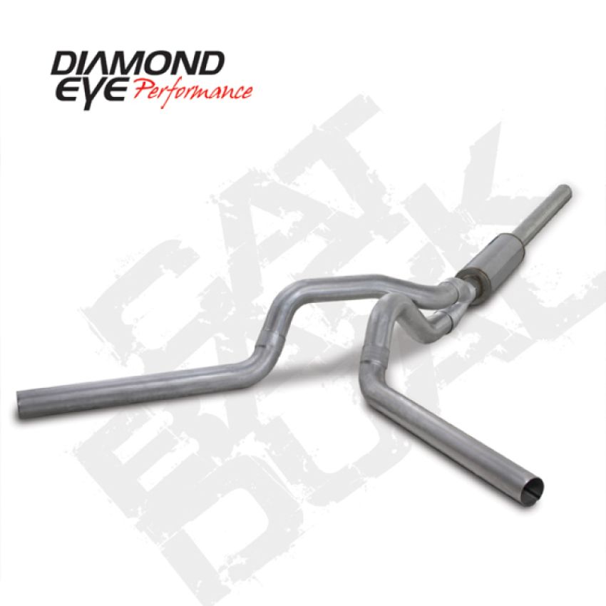 Diamond Eye Performance K4236A Diamond Eye KIT 4in CB DUAL AL: 2004.5-2007.5 DODGE CUMMINS 600