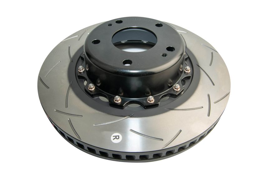 Disc Brakes Australia DBA5048BLKRS Front 5000 Series T3 Brake Rotor