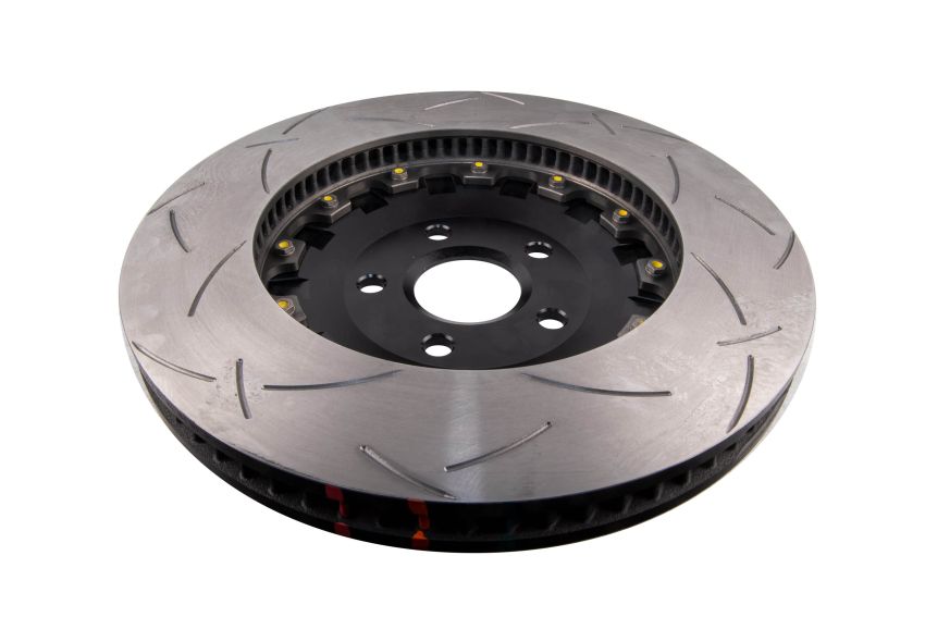 Disc Brakes Australia DBA52068BLKRS Front 5000 Series T3 Brake Rotor