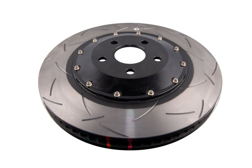 Disc Brakes Australia DBA52068BLKRS Front 5000 Series T3 Brake Rotor