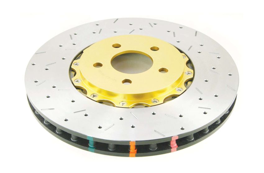 Disc Brakes Australia DBA52124GLDXS Front 5000 Series XS Brake Rotor