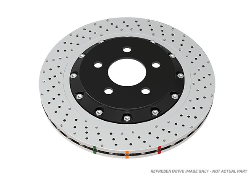 Disc Brakes Australia DBA52608BLKRXD Front 5000 Series XD Brake Rotor