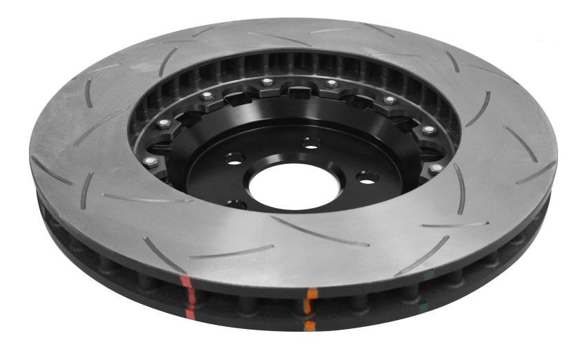 Disc Brakes Australia DBA52166BLKS Front 5000 Series T3 Brake Rotor