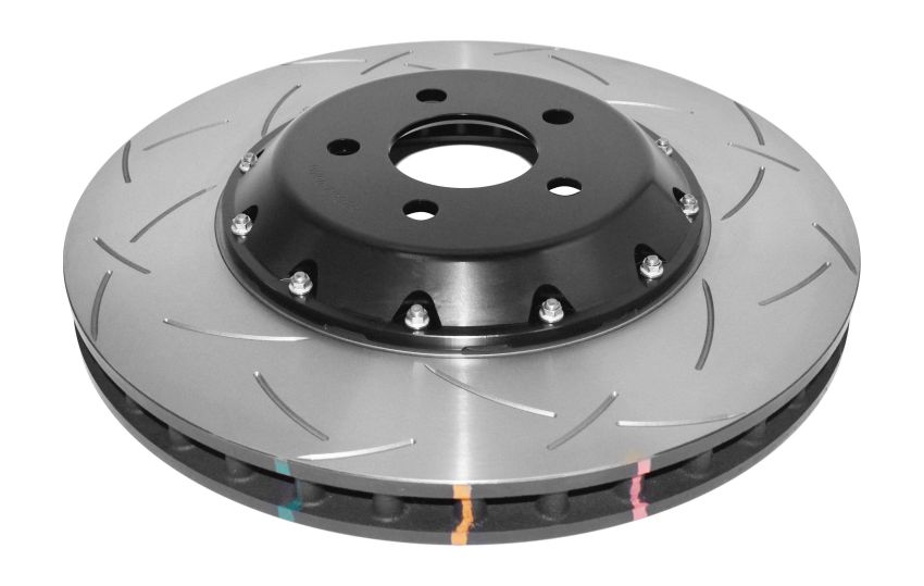 Disc Brakes Australia DBA52166BLKS Front 5000 Series T3 Brake Rotor