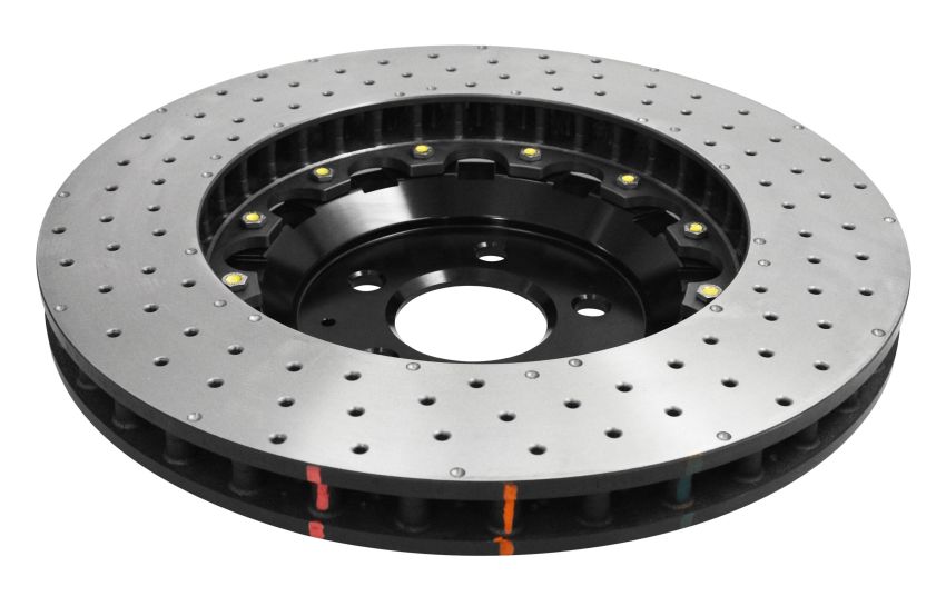 Disc Brakes Australia DBA52166BLKXD Front 5000 Series XD Brake Rotor