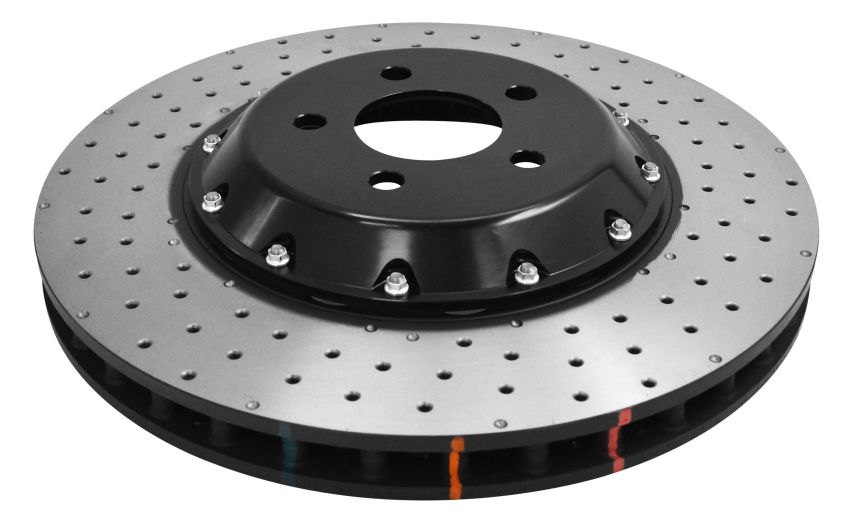 Disc Brakes Australia DBA52166BLKXD Front 5000 Series XD Brake Rotor