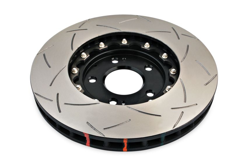 Disc Brakes Australia DBA52218BLKS Front 5000 Series T3 Brake Rotor