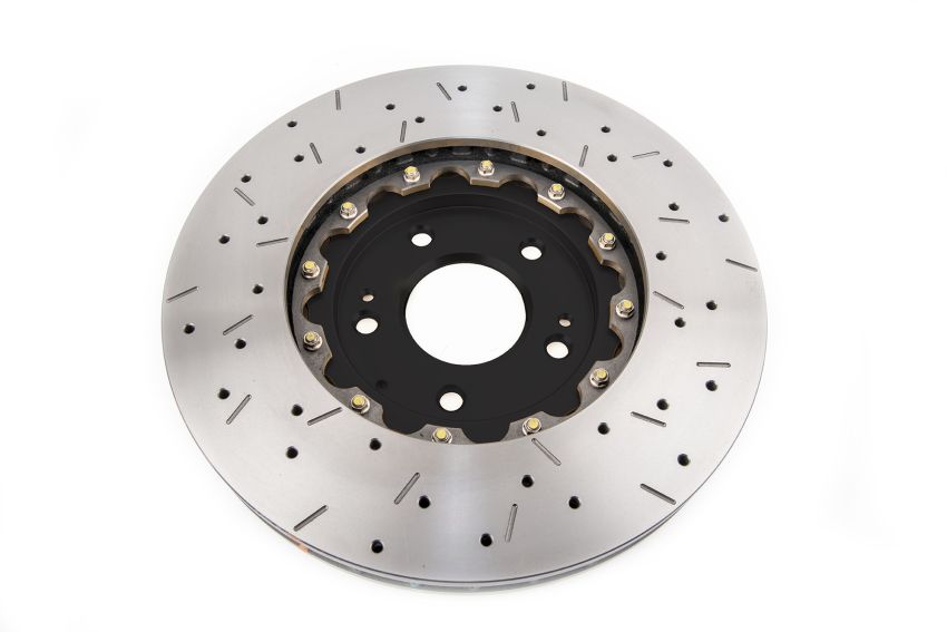 Disc Brakes Australia DBA52218BLKXS Front 5000 Series XS Brake Rotor