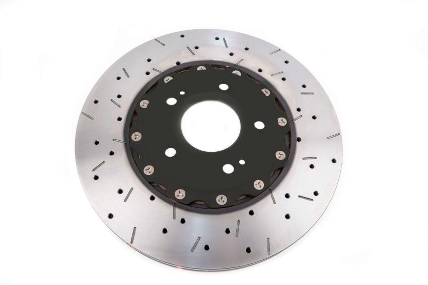 Disc Brakes Australia DBA52218BLKXS Front 5000 Series XS Brake Rotor