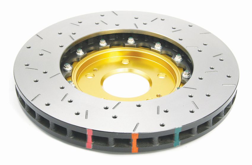 Disc Brakes Australia DBA52218GLDXS Front 5000 Series XS Brake Rotor
