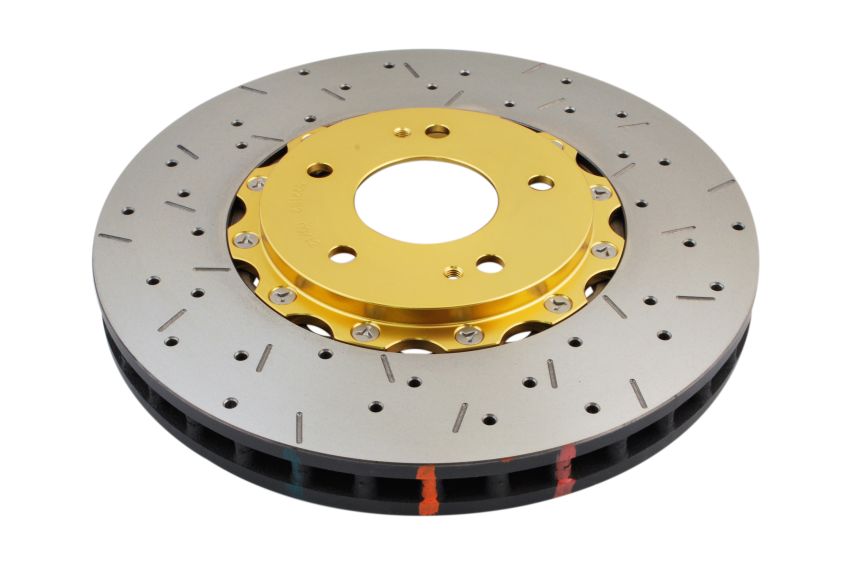 Disc Brakes Australia DBA52218GLDXS Front 5000 Series XS Brake Rotor