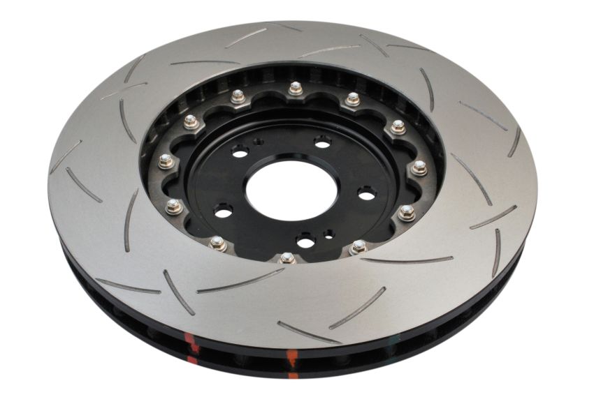 Disc Brakes Australia DBA52224BLKS Front 5000 Series T3 Brake Rotor