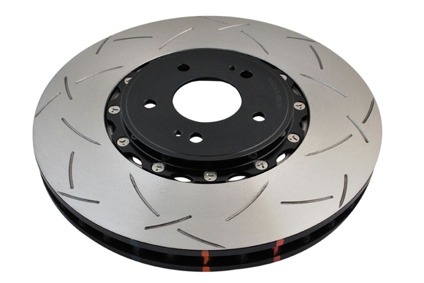 Disc Brakes Australia DBA52224BLKS Front 5000 Series T3 Brake Rotor